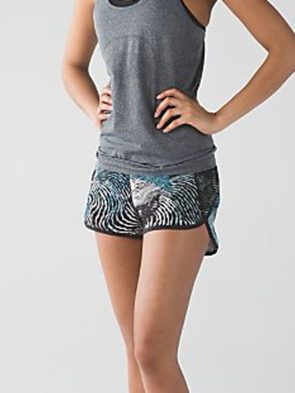 Lululemon Seawheeze Speed Short - Secret Society Tofino Teal